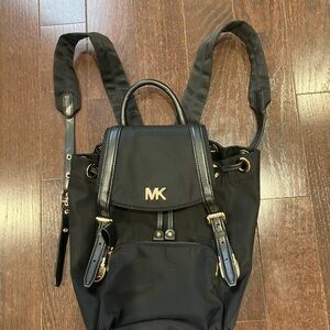 Michael Kors Black Backpack